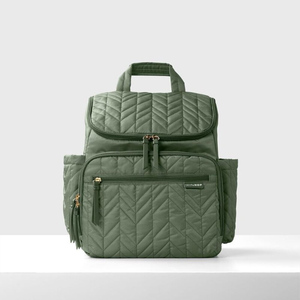 NWT Skip Hop Forma Backpack Diaper Bag - Sage
